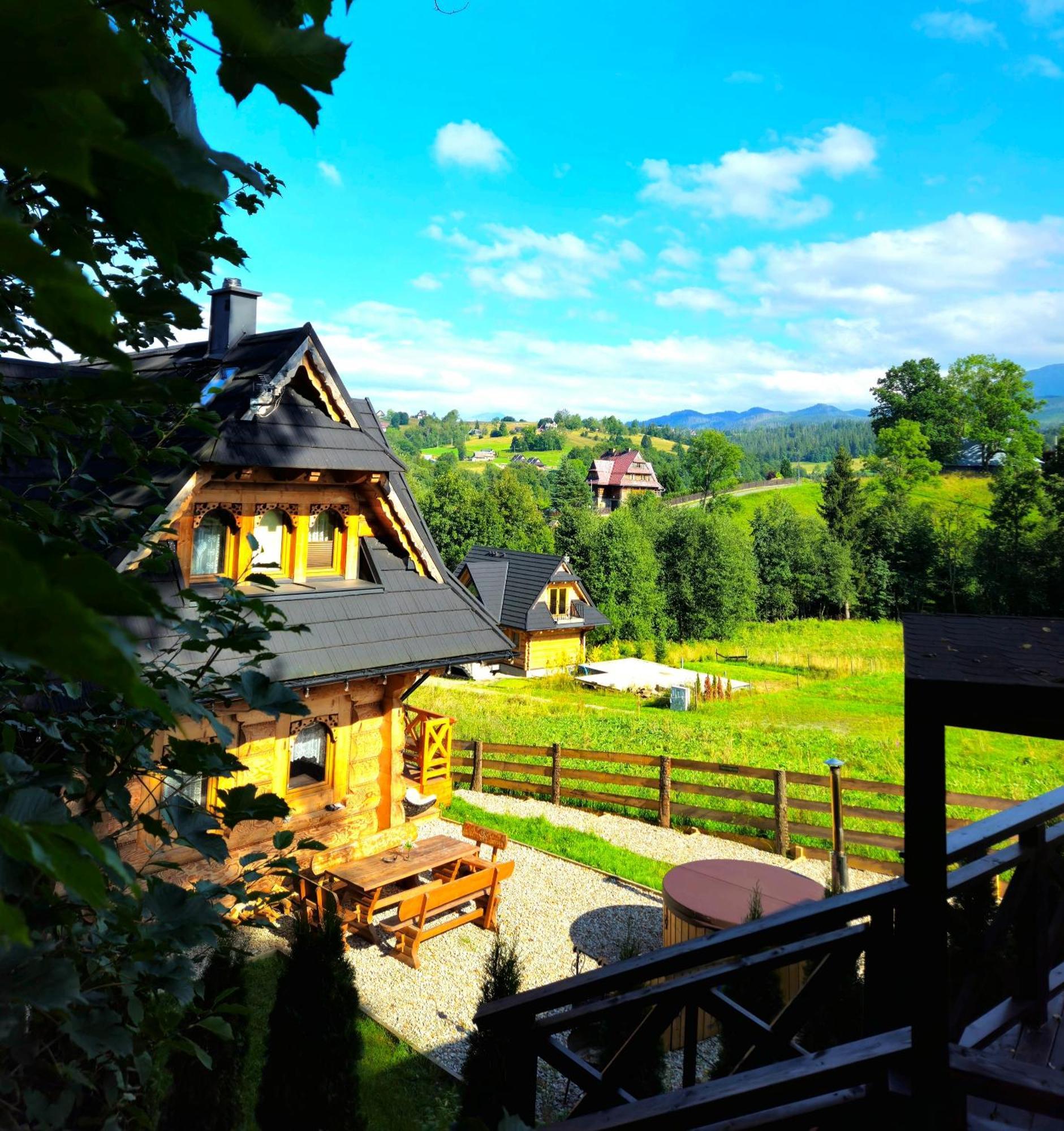 Goralska Chatka 3 Highland Cottage - Jacuzzi, Sauna, Split Ac, Private Parking, Mountains View Zakopane Exterior foto