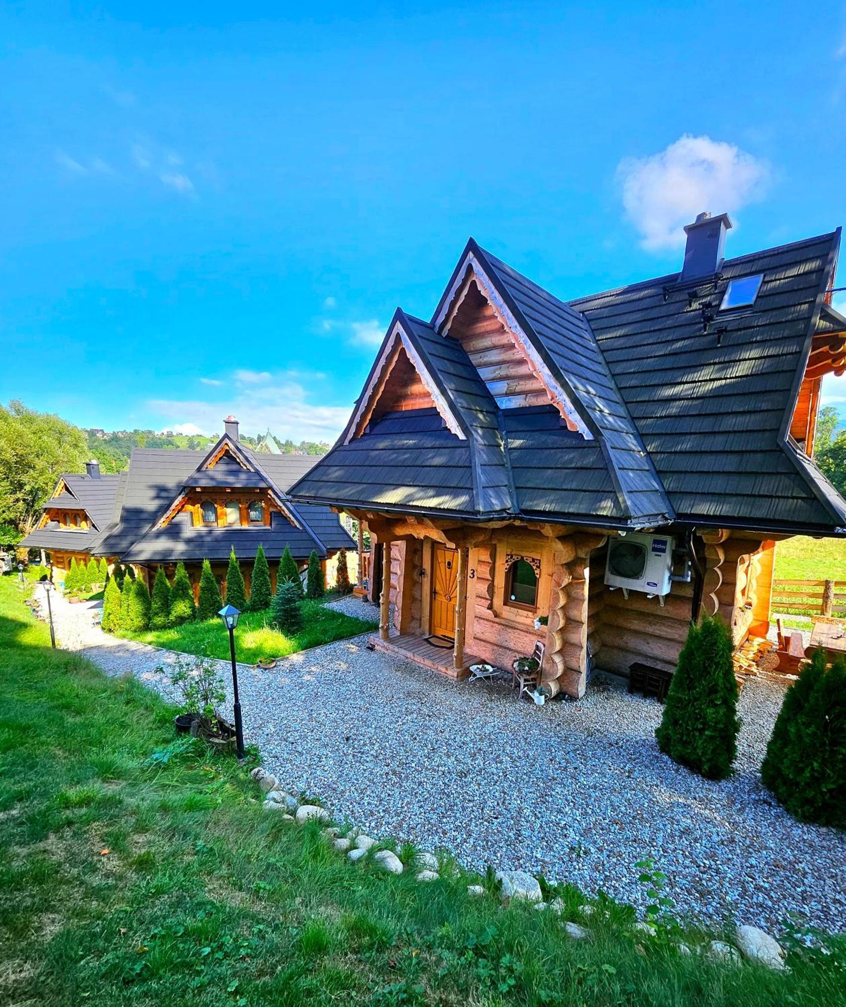 Goralska Chatka 3 Highland Cottage - Jacuzzi, Sauna, Split Ac, Private Parking, Mountains View Zakopane Exterior foto