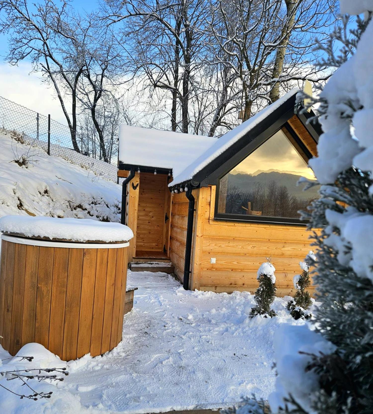 Goralska Chatka 3 Highland Cottage - Jacuzzi, Sauna, Split Ac, Private Parking, Mountains View Zakopane Exterior foto