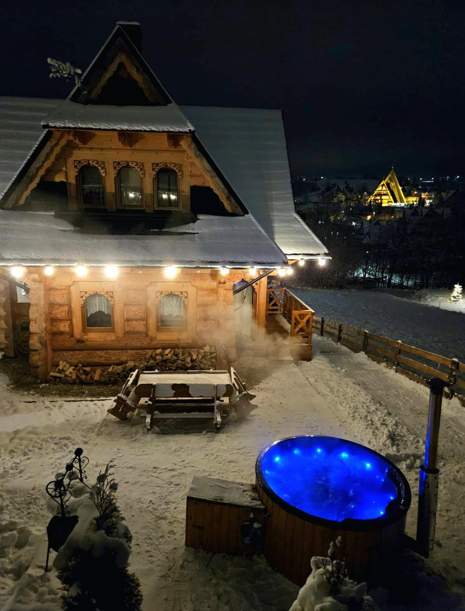 Goralska Chatka 3 Highland Cottage - Jacuzzi, Sauna, Split Ac, Private Parking, Mountains View Zakopane Exterior foto